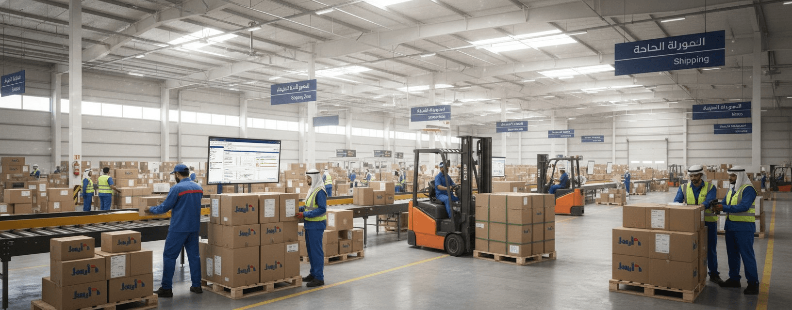 ARSL Logistics Fleet - Fast courier and shipping services in Riyadh