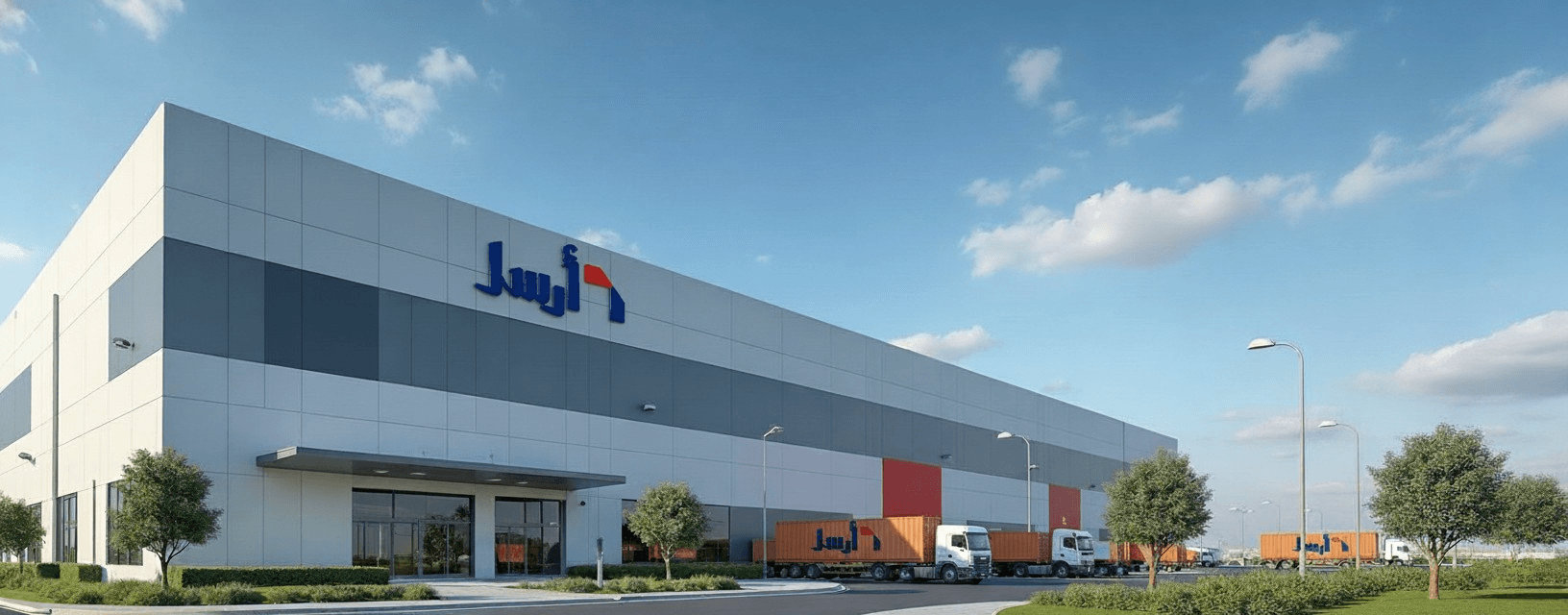 ARSL Logistics Fleet - Modern delivery vehicles in Riyadh
